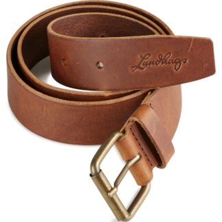 Lundhags Venture Belt 40Mm Brown Brown 085Cm