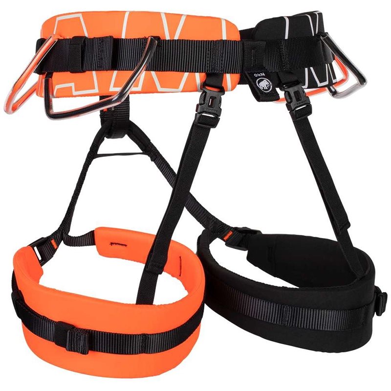 Mammut 4 Slide Harness Vibrant Orange/Black Vibrant Orange/Black XS/M