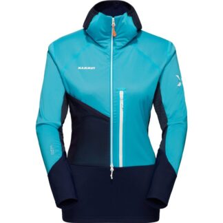 Mammut Eiger Speed ML Hybrid Half Zip Hoodie Wo Sky/Night Sky/Night S
