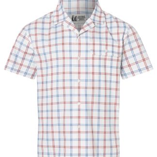 Marmot Men's AirExchange UPF 40 Camp Novelty Short-Sleeve Shirt krage