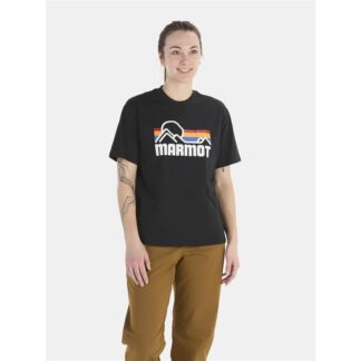 Marmot Wm's Coastal Tee SS Black/Multi Black/Multi S