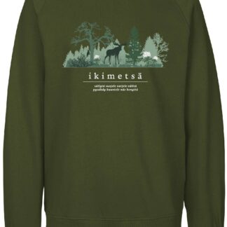 Metsä/Skogen Ikimetsä College, printti tröja