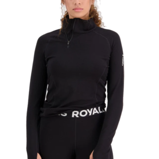 Mons Royale Olympus 3,0 Half Zip Women dam merino-underställ