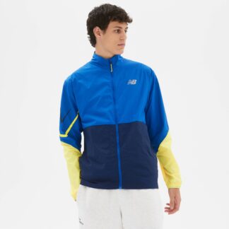 New Balance Men's Graphic Impact Run Packable Jacket spring