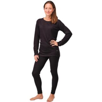 Nordfjell THE Merino Baselayer Set W Black Black XS