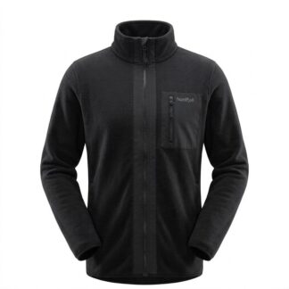 Nordfjell The FZ Fleece Jacket Men Black Black S