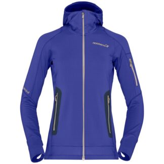 Norrøna Falketind Power Grid Hood W's Royal Blue - XS