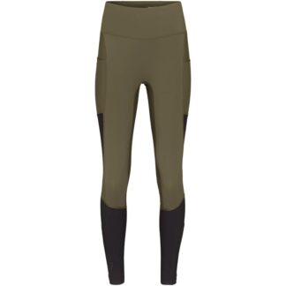 Norrøna Senja Equaliser Stretch Tights W's Olive Night/Caviar - S