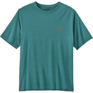 Patagonia M's Cap Cool Daily Graphic Shirt Strataspire: Wetland Blue X-Dye - S