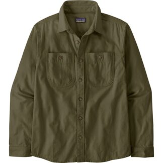 Patagonia M's Point Reyes Canvas Shirt Basin Green Basin Green XS