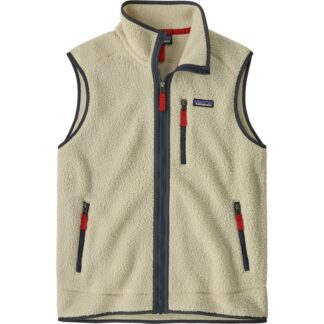 Patagonia M's Retro Pile Vest Pelican W/Smolder Blue Pelican w/Smolder Blue XS