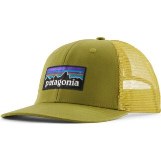 Patagonia P-6 Logo Trucker Hat Graze Green Graze Green Onesize