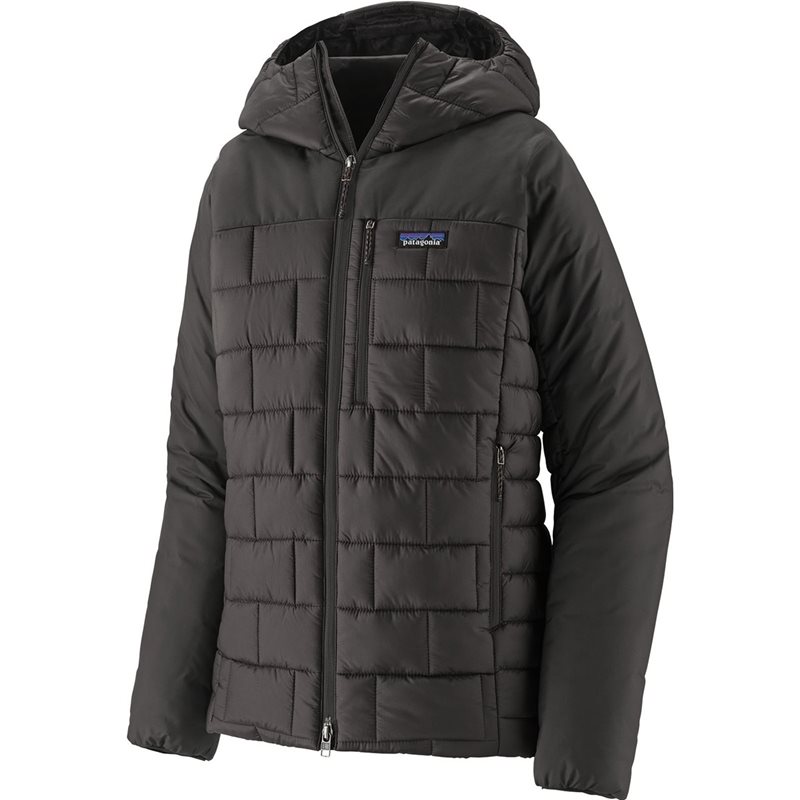 Patagonia W's Hi-Loft Nano Puff Hoody Black Black XS