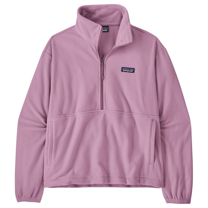 Patagonia W's Micro D 1/2 Zip Fleece P/O Light Violet Light Violet S