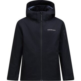 Peak Performance JR Maroon Insulated Jacket Black