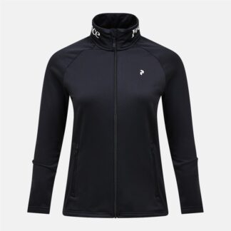 Peak Performance W Rider Essentials Zip Jacket Black/Black Black/Black S