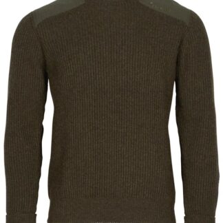 Pinewood Lappland Rough SWEATER Mossgreen Mel