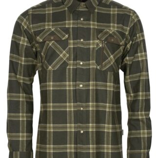 Pinewood Prestwick Exclusive Shirt D.Green/Green - S