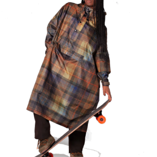 Rainkiss Poncho Tartan