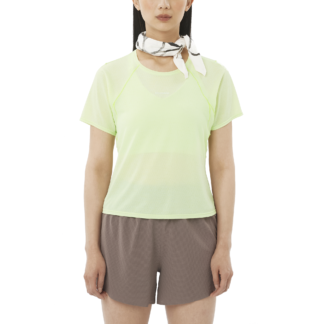 Salomon Women's Shakeout Air Crop Tee
