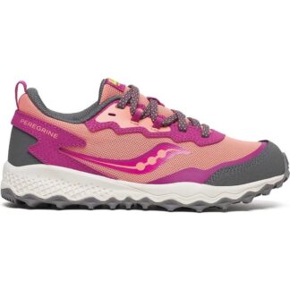 Saucony Peregrine Kdz Shield Berry/Coral - 36