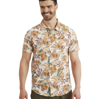 Sherpa Men's Phoenix Short Sleeve Shirt kortärmad krage