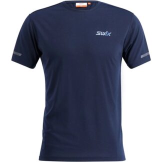 Swix Pace Short Sleeve M Dark Navy