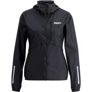 Swix Pace Wind Light Hooded Jacket W Black Black XL