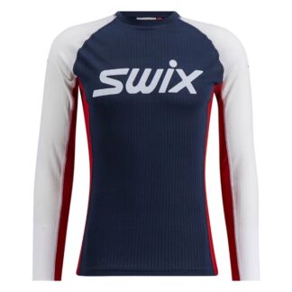 Swix RaceX Classic Long Sleeve M Dark Navy/Bright White Dark Navy/Bright White S
