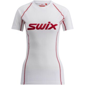Swix V Racex Classic Short Sleeve W Bright White/Swix Red Bright White/Swix Red XS