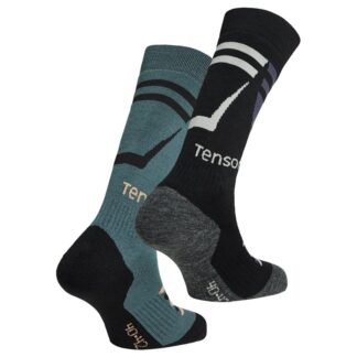 Tenson Core Ski Sock 2-Pack Fair Aqua Fair Aqua 37-39