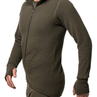 Woolpower Full Zip Jacket 400 Pine Green