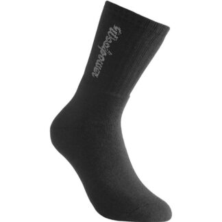 Woolpower Socks Classic Logo 400 Black Black 36-39