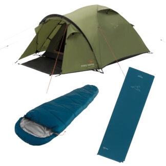 Astro Sweden Startpaket för 2 personer inkl. tält, sovsäckar & madrasser