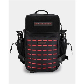 Built for Athletes Hero 2.0 45L Backpack Black & Red - 45L