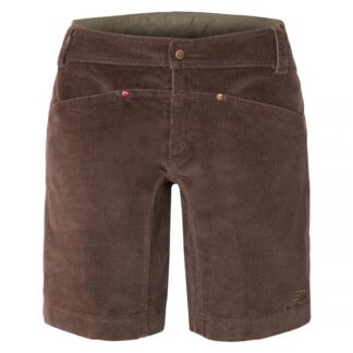 Elevenate W Après Cord Shorts Shiitake Brown - XS
