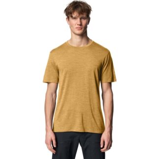 Houdini M's Activist Tee Greenish Gold - L