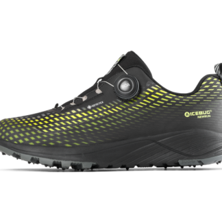 Icebug NewRun Men's BUGrip GTX - Black/Poison