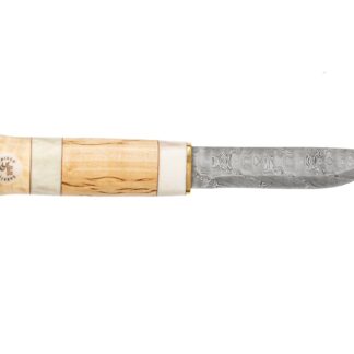 Karesuandokniven Jaktkniv Järven Damasteel Nordic Light
