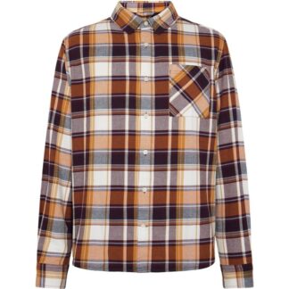 KnowledgeCotton Apparel Organic Cotton Checked Flannel Shirt GOT Red Check - S
