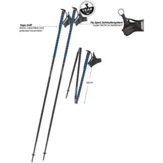 Komperdell Fxp Composite Trail Blå - 105 cm