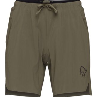 Norrøna Senja Flex1 8" Shorts W´s Olive Night - XS