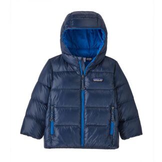 Patagonia Baby Hi-Loft Down Sweater Hoody New Navy - 2T