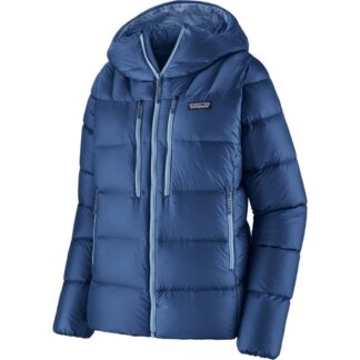 Patagonia W's Fitz Roy Down Hoody Clement Blue - M