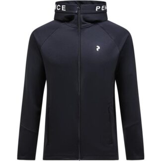Peak Performance M Rider Zip Hood Black/Black - S