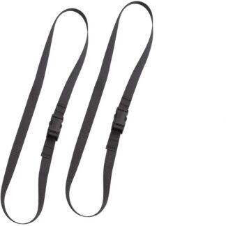 Savotta Pack straps, SR buckle, 2 pcs, 120 cm, black ryggsäcksremmar