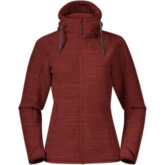 Bergans Hareid Fleece Jacket Women Chianti Red - XS