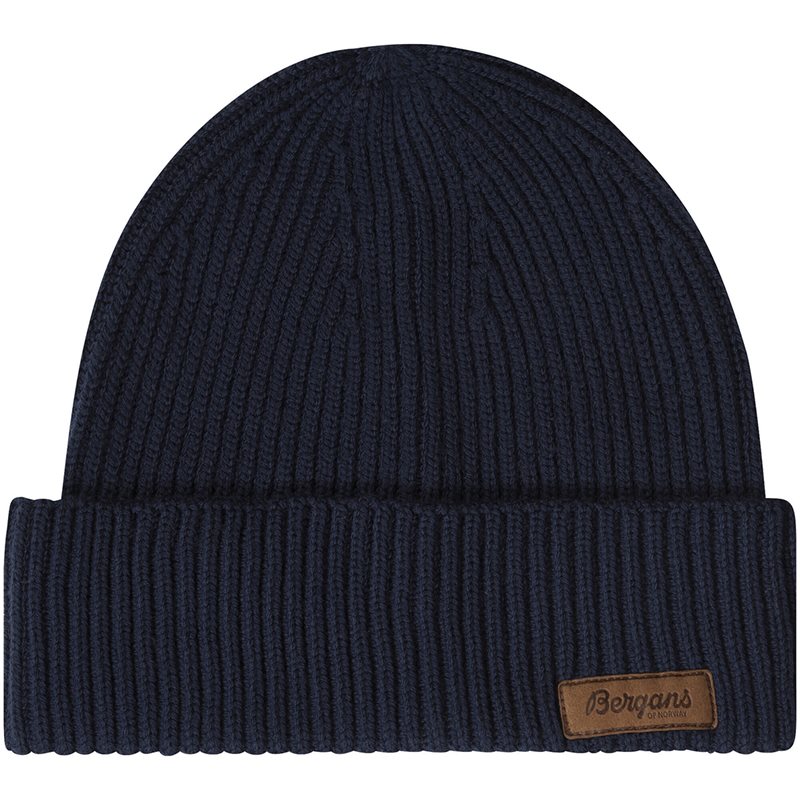 Bergans Nordmarka Merino Beanie Navy Blue