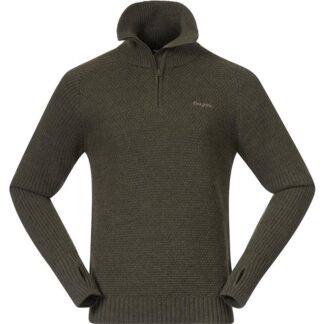 Bergans Ulriken Jumper Men Dark Green Mud - S