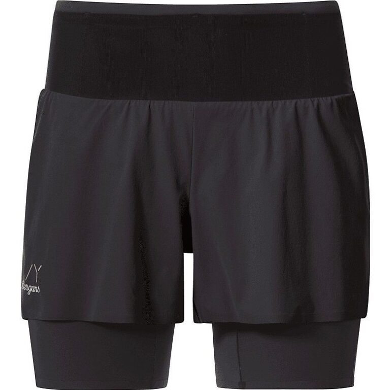 Bergans Y LightLine Fast 5" Shorts Women Dark Shadow Grey